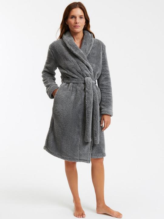 Actual product image La Redoute Collections Fleece dressing gown (44, 46)