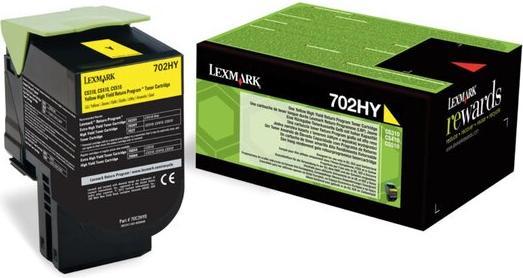Actual product image Lexmark 70c2hy0 (Y)