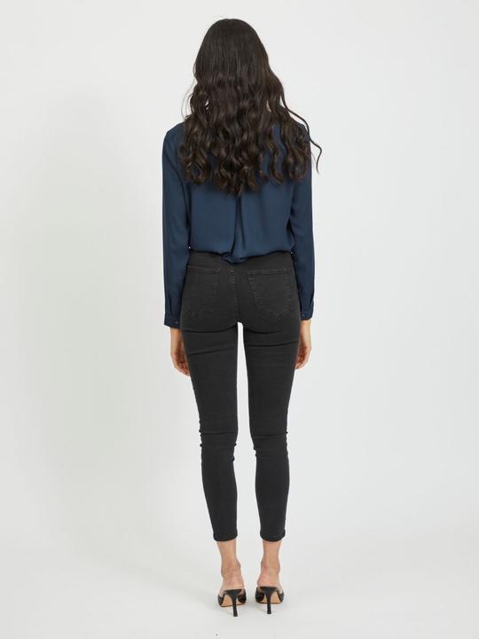 Actual product image Vila High Low Split Collar Shirt (XXL)