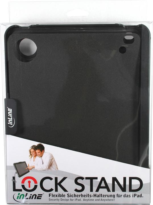 Produktbild InLine iPad Halter/Case Halterung für Webtablet mit Sicherheit