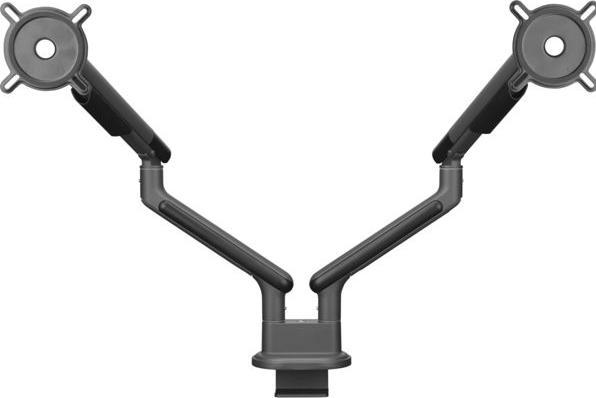 Immagine prodotto One for All Design del supporto per monitor doppio nero (Tavolo, 35")