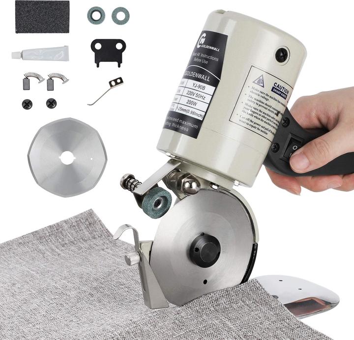 Actual product image Cgoldenwall YJ-90B Industrial Fabric Cutter (1 Sheets)