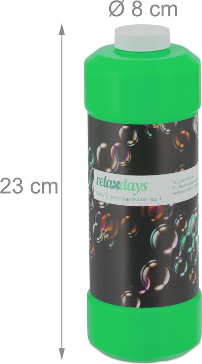 Actual product image Relaxdays 2x Bubble Refill Bottle