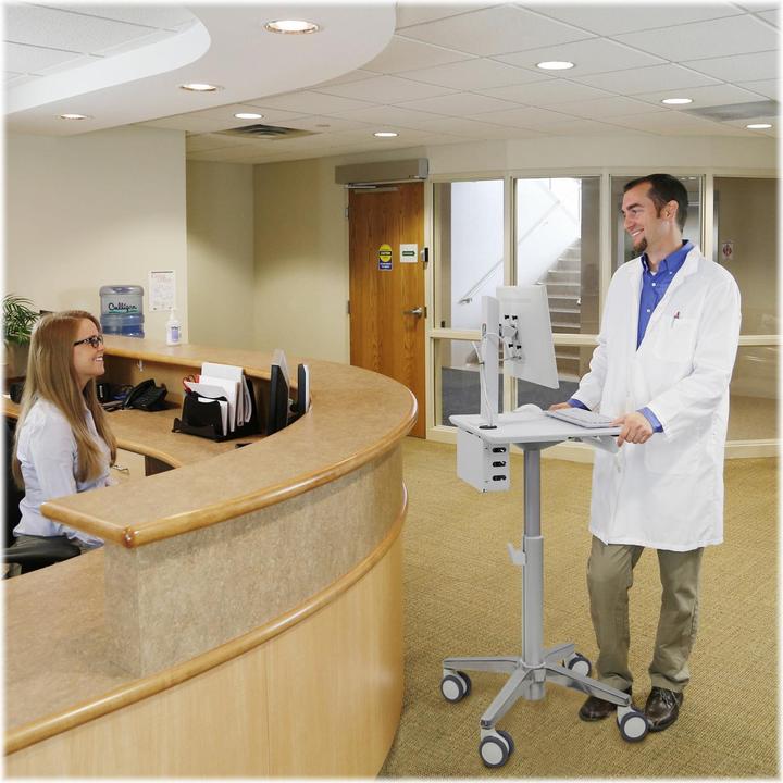 Produktbild Ergotron StyleView Lean WOW Cart SV10, for Displays up to 24 inch