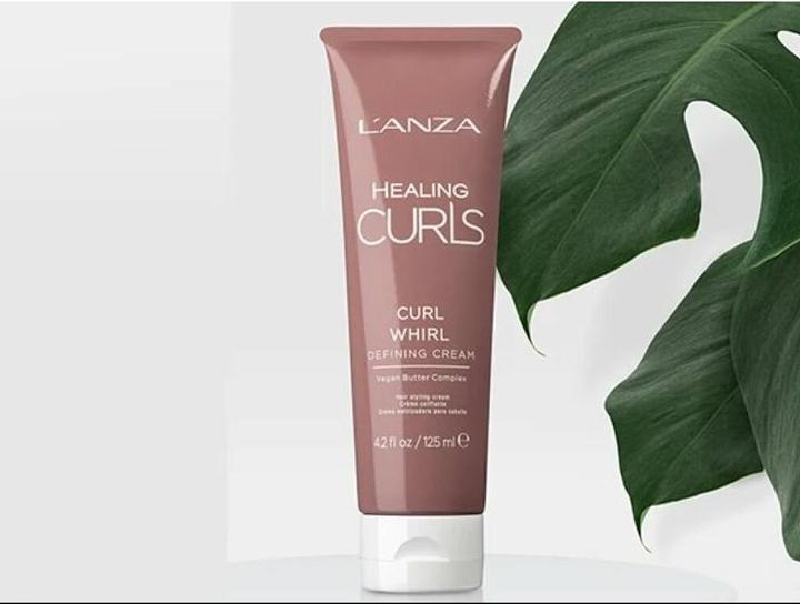 Actual product image LANZ HEALING CURLS curling cream 125ml (Hair cream, 125 ml)
