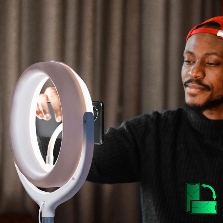 Actual product image 4smarts Videoleuchte Selfie LoomiPod (Ring light)