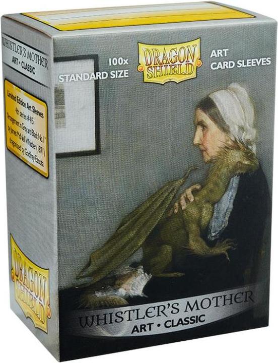 Immagine prodotto Arcane Tinman ART12017 - Art Sleeves Classic - 'Whistlers Mother' (100), Custodia protettiva per carte di credito