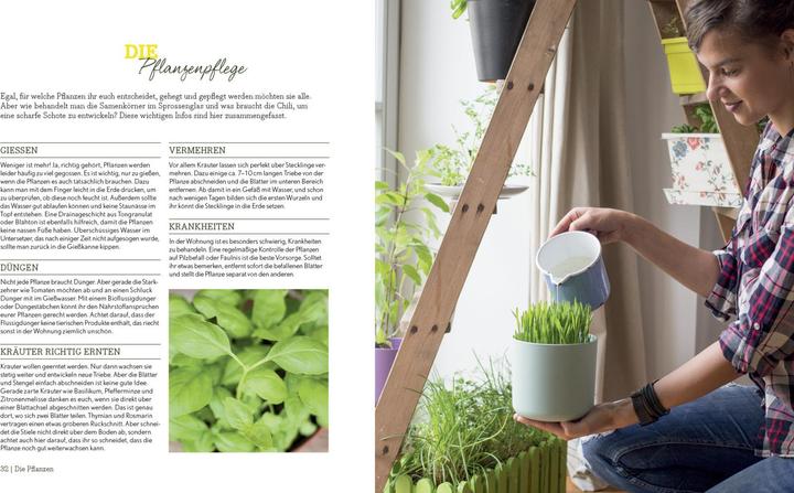 Actual product image Indoor Gardening (German, Silvia Appel, 2016)