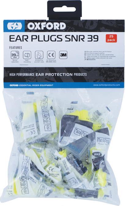 Image du produit Oxford EARSOFT FX earplugs-25 prs (50 x)