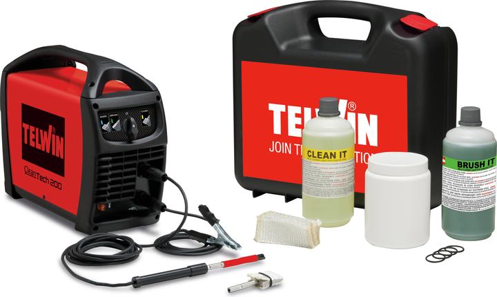 Produktbild Telwin Schweissnahtreiniger Cleantech 200 Set 230 V50/60 Hz IP 21