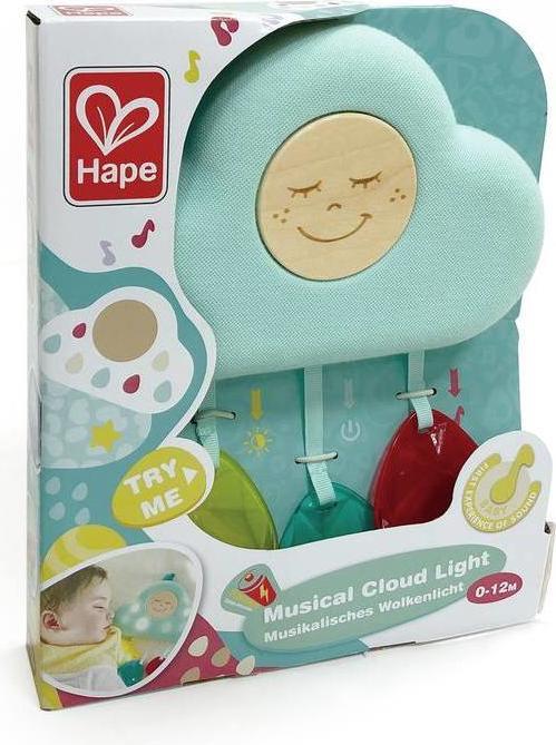 Actual product image Hape Musical cloud light (German, French, Dutch, Italian, English, Belarusian)
