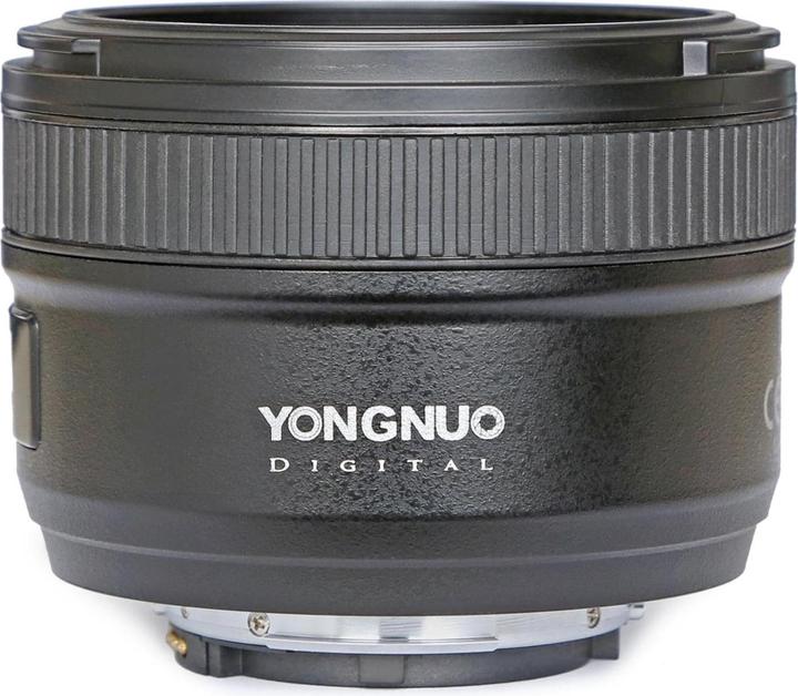Actual product image Yongnuo YN-50mm F/1.8-N Auto Focus Lens for Nikon (Nikon F, full size)