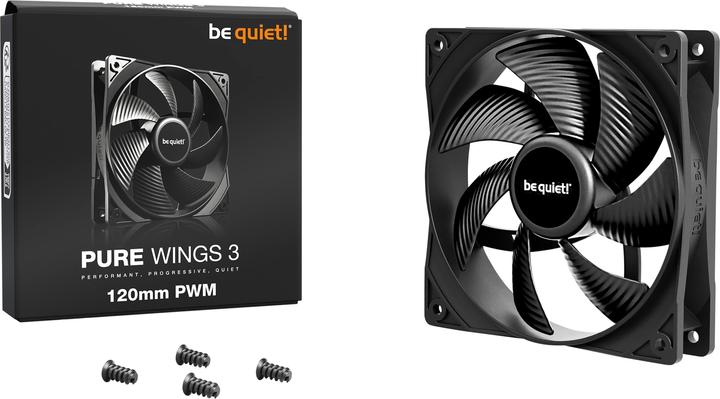 Image du produit be quiet! Pure Wings 3 (120 mm, 1 x)