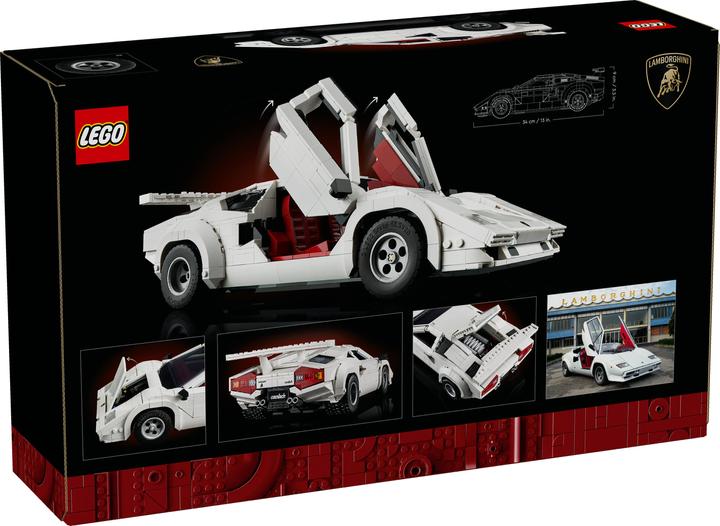 Immagine prodotto LEGO Lamborghini Countach 5000 Quattrovalvole (10337, LEGO Icons, Set LEGO rari)