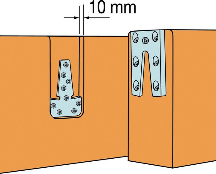 Produktbild Simpson Sst Hirnholzverbinder (Verbindungsbleche, 1 Stk.)