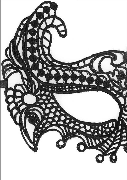 Produktbild Ouch! Empress Black Lace Mask