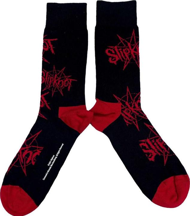 Actual product image Slipknot Logo socks adults (40.5 - 45.5)