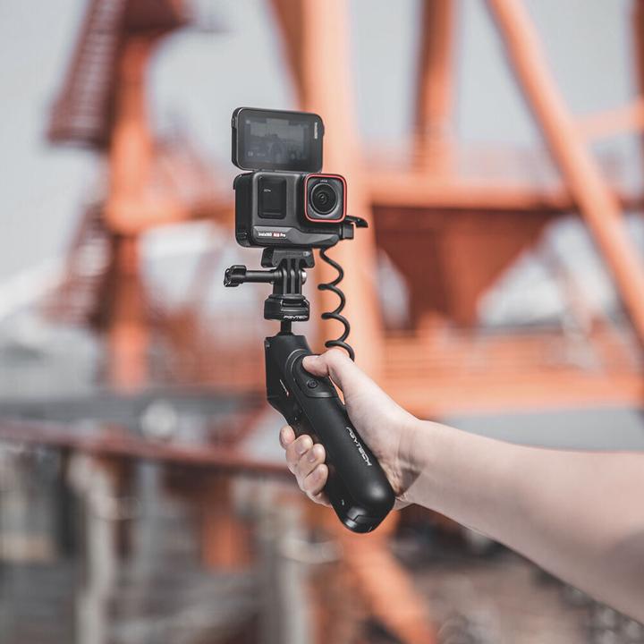 Actual product image Pgytech CapLock MantisPod Power (Insta360 Go 3, Ace, ACE PRO, x3, One RS 4K, Insta360 One X2, Insta360 One R)
