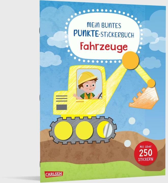 Image du produit Mon livre d'autocollants à points colorés : Véhicules