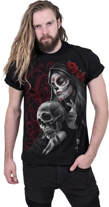 Actual product image Spiral Unisex Adult Love Is Dead T-Shirt (L)