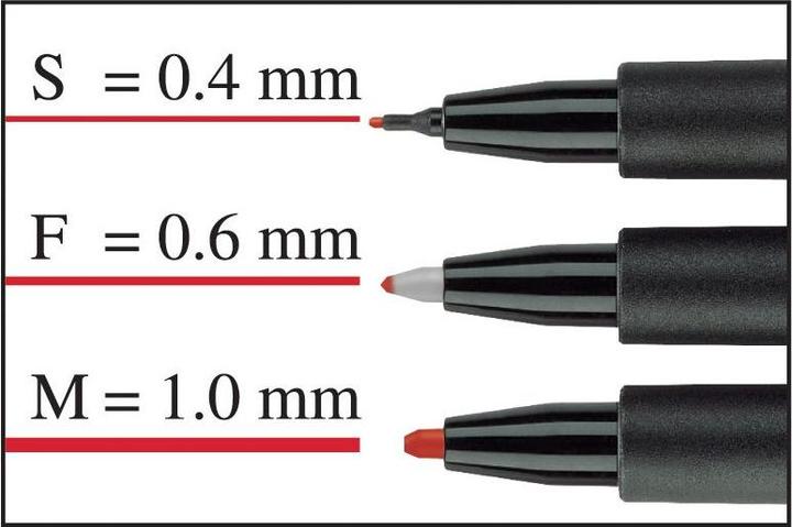 Produktbild Faber-Castell Overheadstift Multimark Permanent (Rot, 0.40 mm, 1 x)