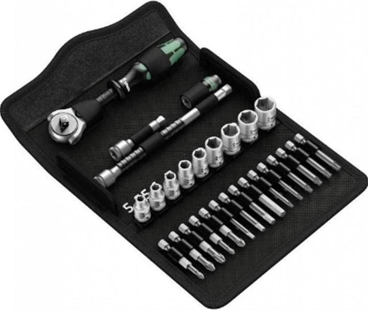 Immagine prodotto Wera 8100 SA 6 Zyklop Speed Ratchet Set (13 mm, 11 mm, 12 mm, 10 mm)