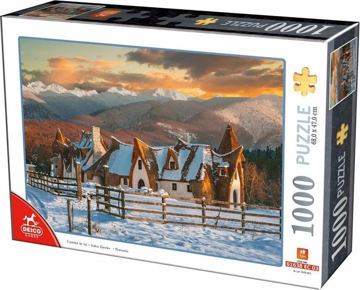 Produktbild Deico Puzzle 1000 molio pilis, Rumunija (1000 Teile)