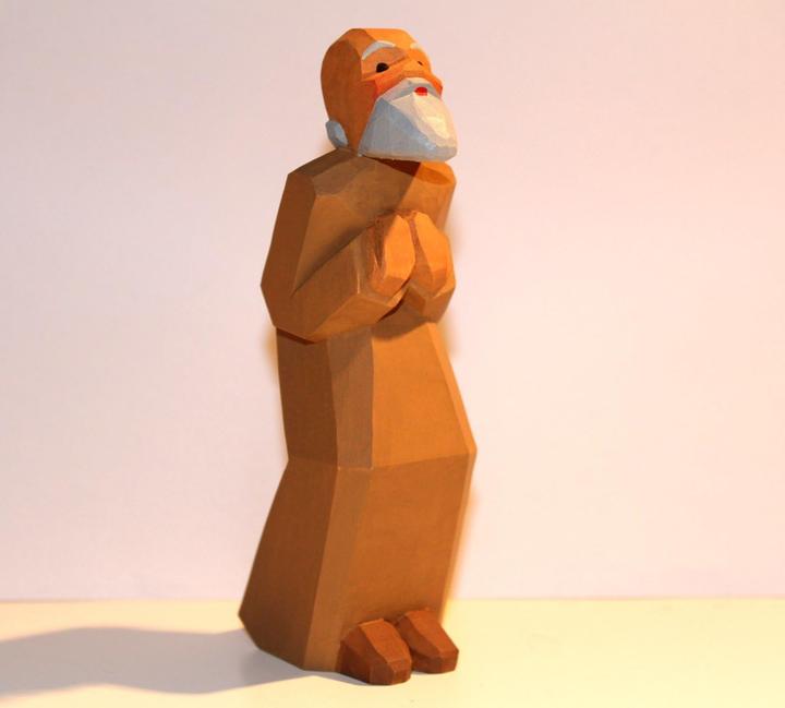 Produktbild Lotte Sievers-Hahn Krippenfigur "Hirte mit Spitzbart" 1131
