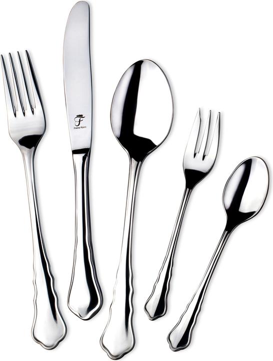 Immagine prodotto Franz Fürst Set di posate da 72 pezzi, Chippendale, lucidissimo (12 Pezzo/i, Set di posate)