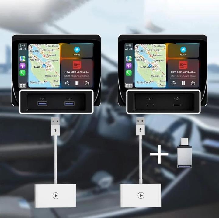 Immagine prodotto PowerGuard Dongle Carplay wireless (USB tipo C, USB-A)