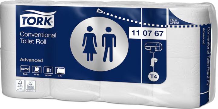 Productafbeelding kaiserkraft Toiletpapier, standaard huishoudrol (64 x)