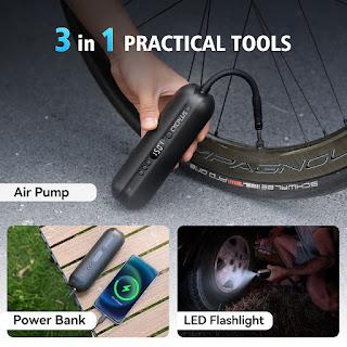 Actual product image Cycplus Air pump A2