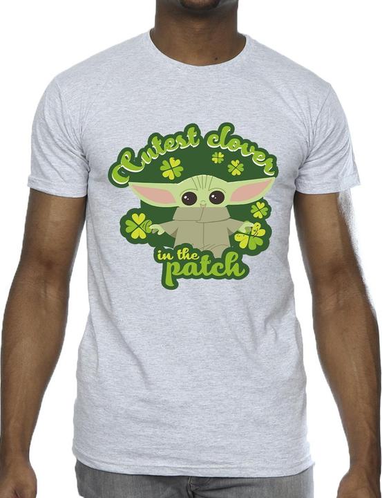 Produktbild Star Wars The Mandalorian St Patrick's Day Cutest Clover TShirt (4XL)