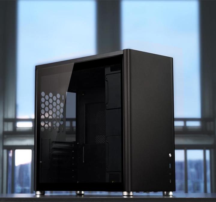 Actual product image Jonsbo D40 ATX Enclosure, Tempered Glass (ATX, mATX)