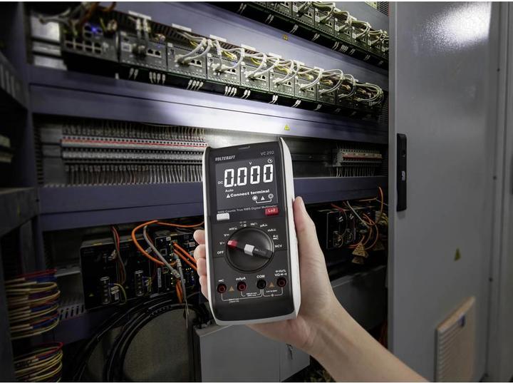 Produktbild Voltcraft VC292 Hand-Multimeter kalibriert (ISO) digital CAT III 600 V Anzeige (CAT III 600V)