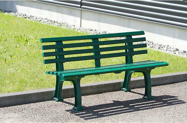 Actual product image kaiserkraft Plastic park bench