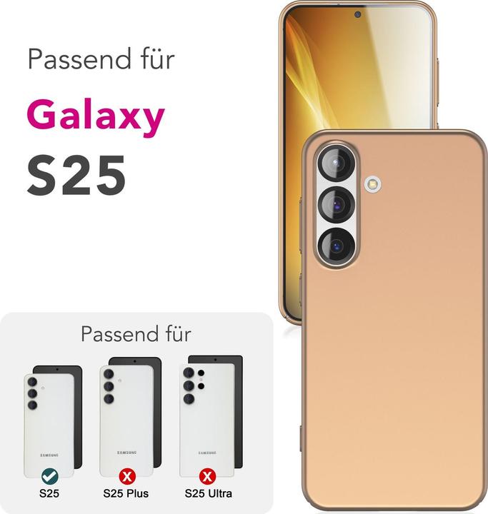Actual product image Nalia PureFit - Ultra Dünne 0,5mm Leichte Hülle - Slim Fit Hardcase (Samsung Galaxy S25)