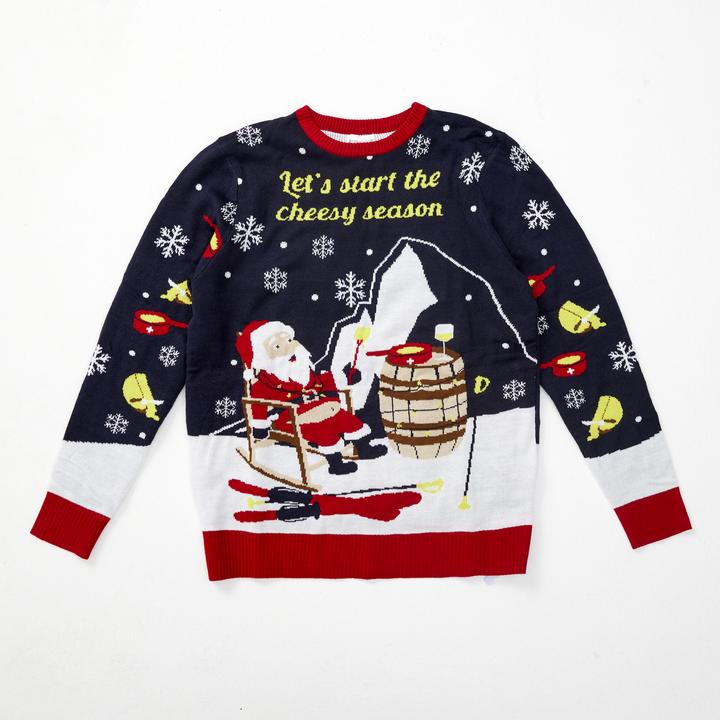 Produktbild Christmas Sweats Let’s start the cheesy season Swiss Edition (XS)