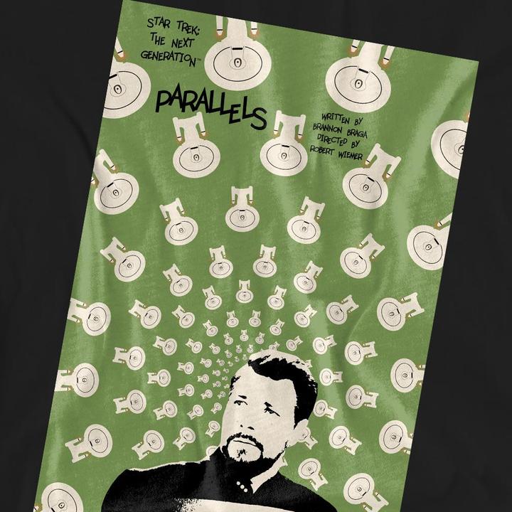Image du produit - T-shirt THE NEXT GENERATION SEASON EPISODE - Adulte (M)