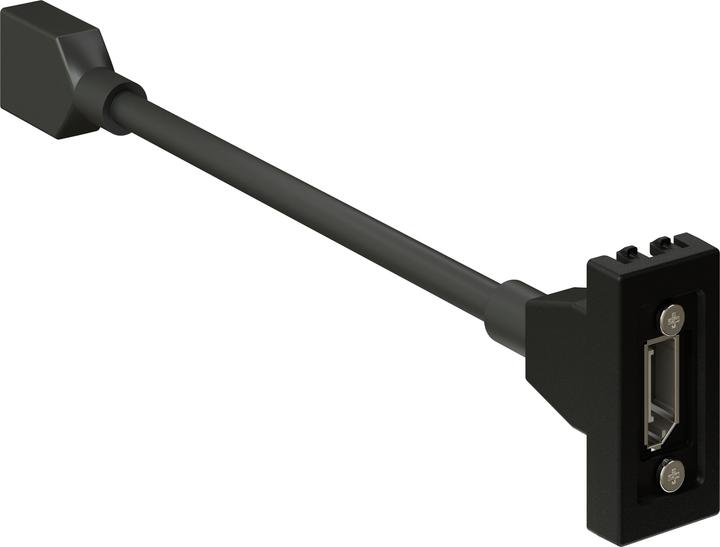 IB Connect Accessori multimediali 45x22,5 antracite 1x DisplayPort