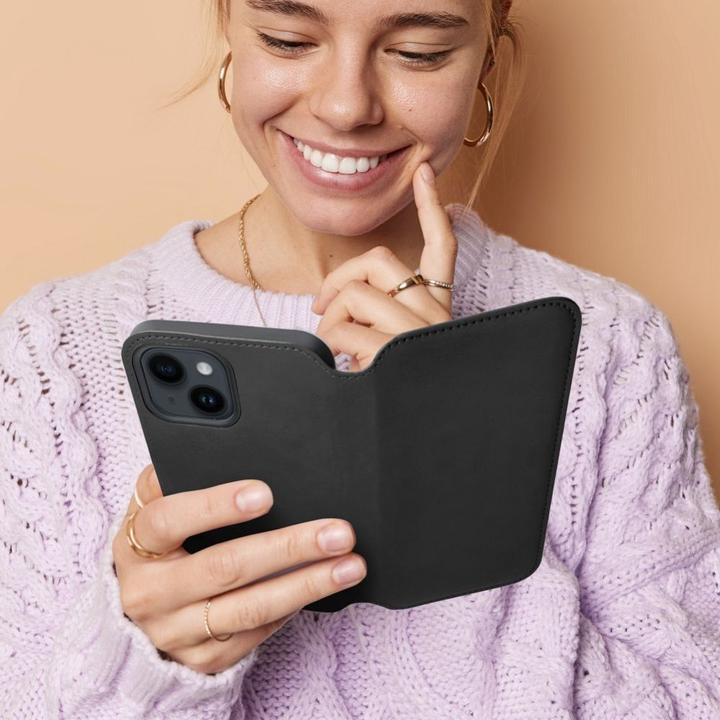 Immagine prodotto OEM Book case DUAL POCKET Book case for IPHONE 16 Plus black (Apple iPhone 16 Plus)