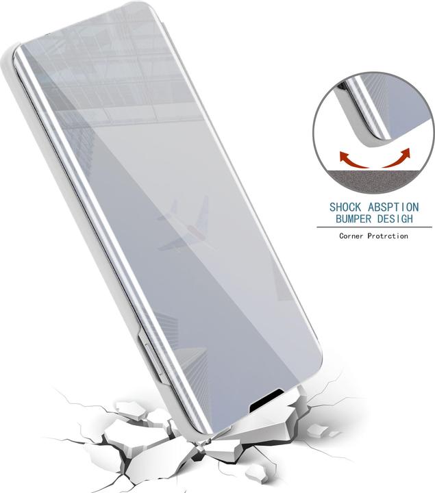 Image du produit Cadorabo Book Smart View Couverture miroir (Apple iPhone 12, Realme 12 Pro+)