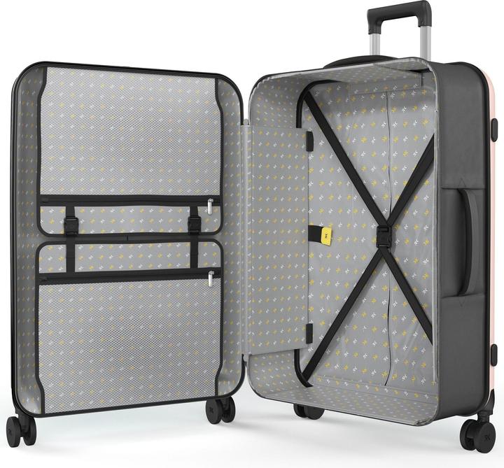 Image du produit Rollink Harde valise / trolley / valise de voyage - Vega 360 - 76 cm - Blauw (105 l, L (90 - 115l))