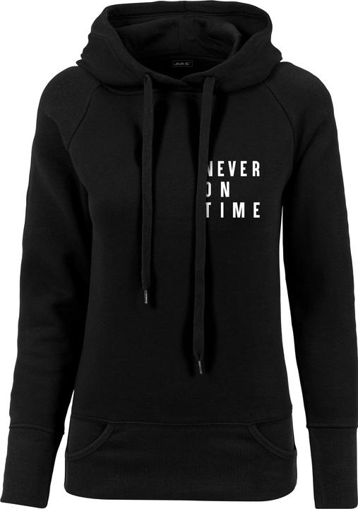 Mister Tee Ladies Never On Time Hoody - 22305