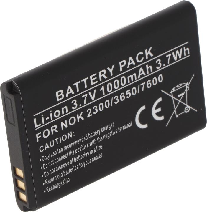 Image du produit Nokia Batterie 2300, 3650, 7600