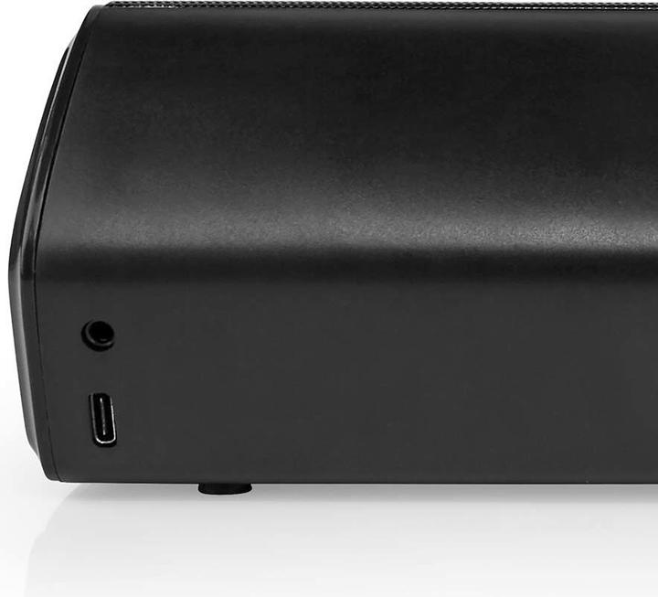 Actual product image Nedis Bluetooth® speaker | max. battery life: 6 hrs | tabletop design | 18 W | stereo | built-in (6 h, Battery operated)