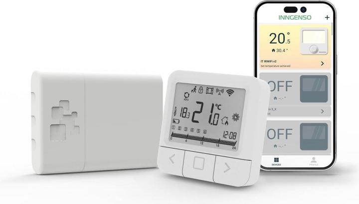 Immagine prodotto Inngenso Termostato digitale IT WiFi bianco