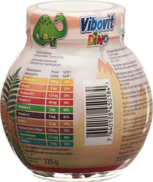 Produktbild ViboVit Dino (50 Stück, Gummies, 275 g)