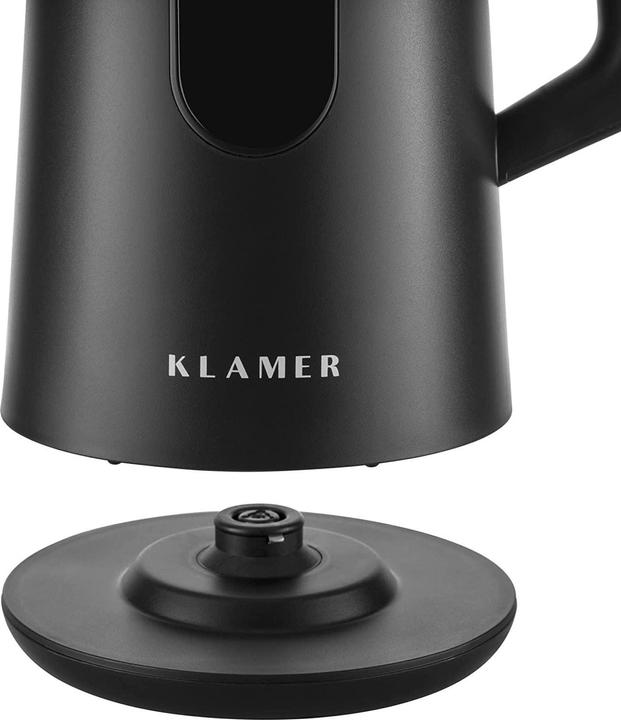 Produktbild KLAMER Edelstahl Wasserkocher 1.5L 1800W BPA-frei (1.50 l)