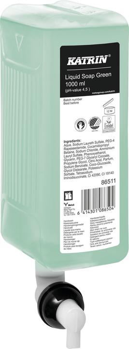 Actual product image Katrin Recharge savon Inclusive Refill (Liquid soap, 1000 ml)
